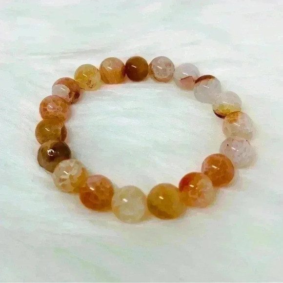 Autumn Crystal Beaded Bracelet - Picture 5 of 5